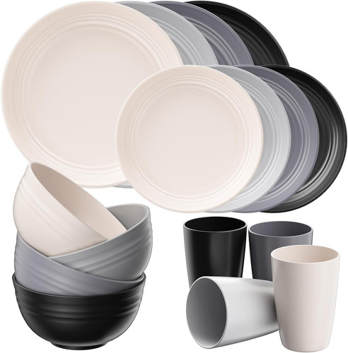 Pcs unbreakable plates and - unbreakable,